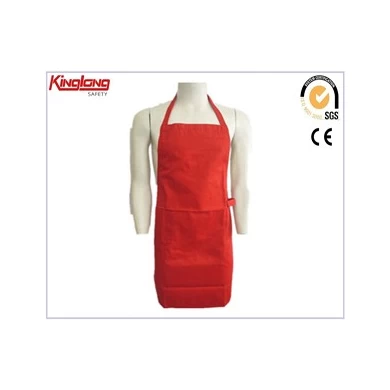 Promotional Customized Cooking Aprons ,Cotton Bib Aprons With Pockets