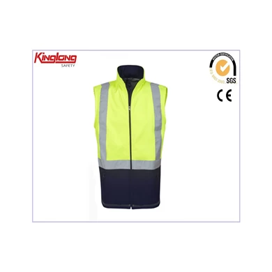 Protective Workwear High Visibility Safety Jacket with Reflective Tape