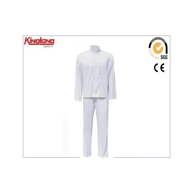 Uniforme de chef de restaurante, uniforme de chef de algodão, fabricante de uniforme de chef personalizado de algodão de restaurante de boa qualidade
