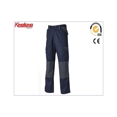 Rip-stop calças cargo masculinas de alta qualidade para roupas de trabalho uniformes com joelheiras