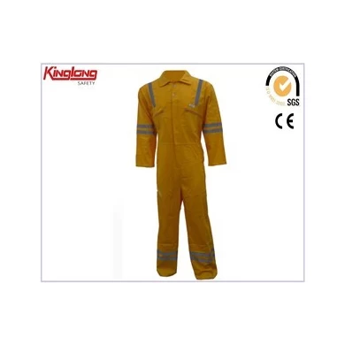 Safety Clothes 100% Cotton Coverall Uniform,Reflective Fire Retardent Coverall