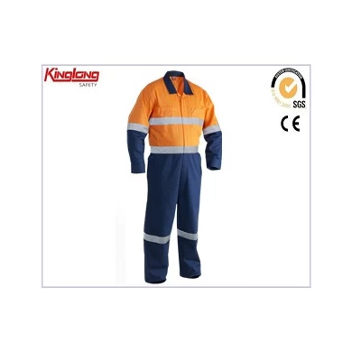 Overall voor veiligheidskleding,reflecterende overall voor veiligheidskleding,100% katoenen reflecterende overall voor veiligheidskleding