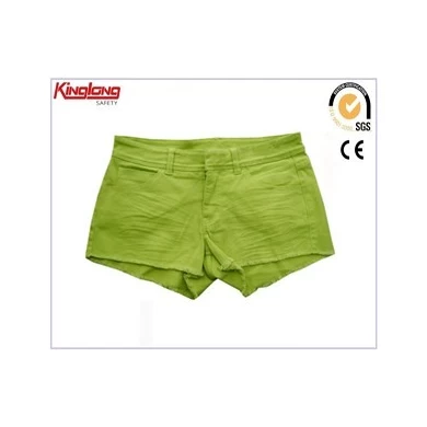Summer girls wear short cotton trousers,Cooling shorts china manufacturer