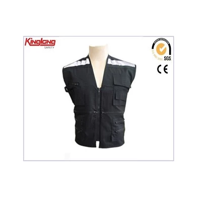 Summer mens vest on hot sale, 65%polyester35%cotton fabric  high quality vest