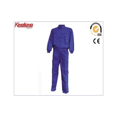 T/C spodnie robocze i koszule, szorstkie niebieskie spodnie robocze i koszula