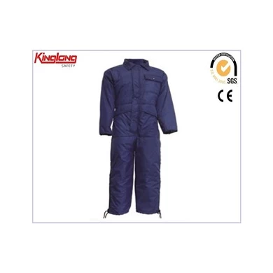 Waterproof Acid Resistant Winter Workwear , Industrial Construction Coveralls