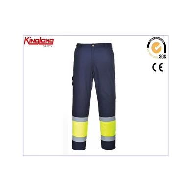 Wholesale Cheap Mens Cargo Pants with Side Pockets Safety Trouser