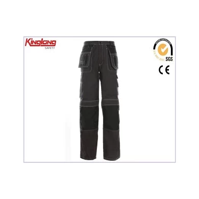 Wholesale canvas cargo pants, mens cargo pants with multi pockets