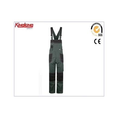 Windproof durable fashion design mens work pants bib pants for work clothes