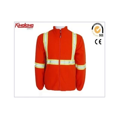 Winter warm working jacket best fabric,Polar fleece jacket hot style china manufacturer