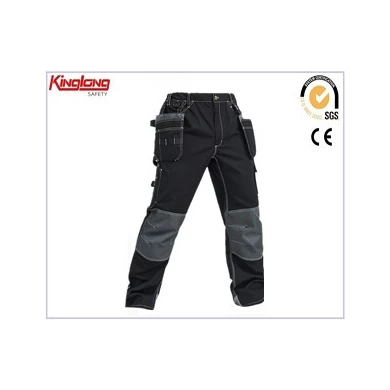Robocze spodnie cargo, męskie spodnie robocze z wieloma kieszeniami, konstrukcyjne męskie spodnie robocze z wieloma kieszeniami