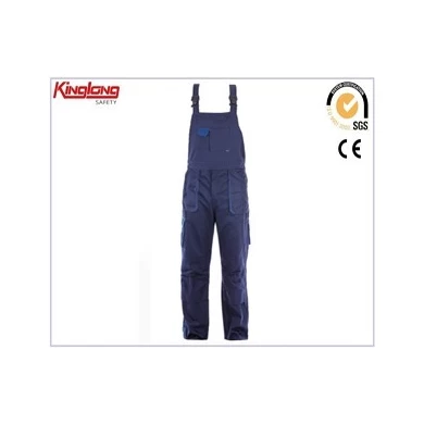 Bib brace fir éadaí oibre ardchaighdeáin, Cotton bib pants monaróir poircealláin