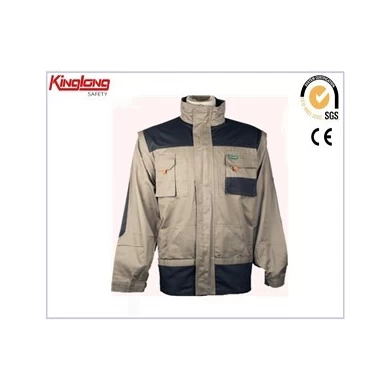 Work jacket high quality mens working clothing,Color combination jacket china supplier
