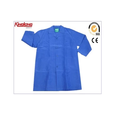 Jaleco para uniforme de trabalho, jaleco para uniforme hospitalar, jaleco azul fashion para uniforme hospitalar