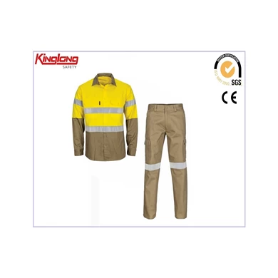 Yellow 3m Safety Work Clothes Reflective