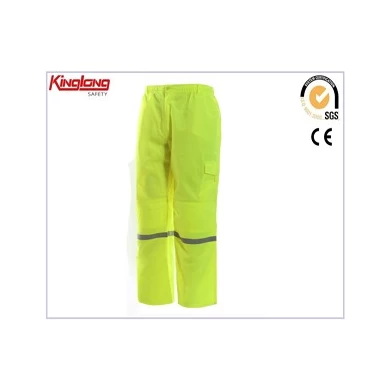 apparel safety workwear fluorescent yellow work trousers casual pants