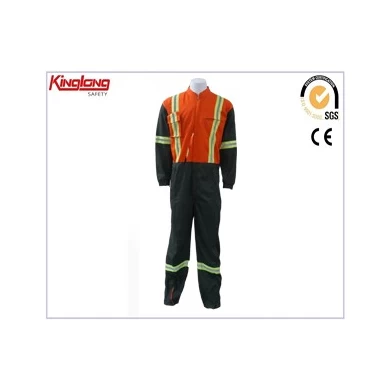 cheap coverall uniform for man,reflective coverall with reflective tape wholesale