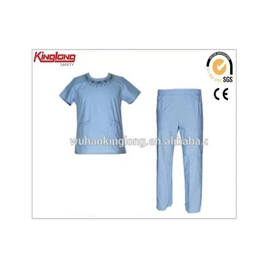 dostawca porcelany mundur pielęgniarki unisex, hurtowy strój pielęgniarki medycznej
