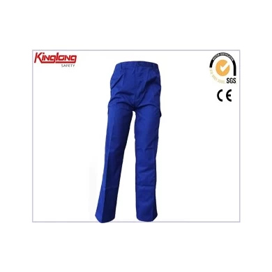 pantaloni da lavoro protettivi personalizzati di nuova progettazione pantaloni cargo da lavoro di sicurezza blu navy 6 tasche tuta da uomo
