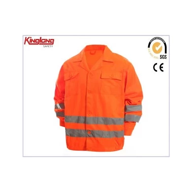fluo orange HIVI Safety jacket, Road protection clothing china supplier