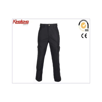 Mecânico de boa qualidade barato logotipo personalizado estilo masculino workwear uniforme calças cargo