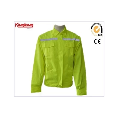 Uniforme de jaqueta masculina, fornecedor chinês de novos produtos, roupas de vestuário, uniforme de jaqueta masculina de polialgodão