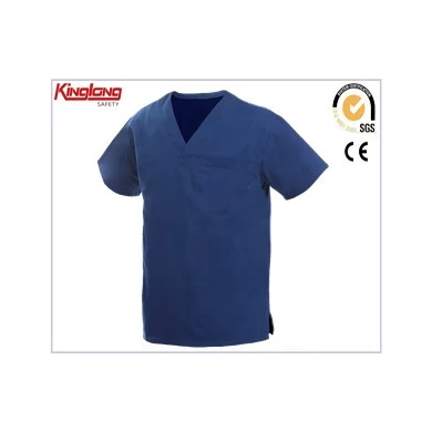 uniforme de enfermera, cómodo uniforme de enfermera, 65% poliéster 35% algodón cómodo uniforme de enfermera para hombre