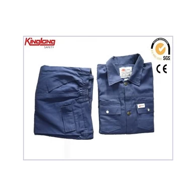 pants and jacket work,navy cotton pants and jacket work,2 pieces navy cotton pants and jacket work