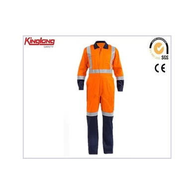 safety orange coveralls,cheap safety orange coveralls for worker,high visibility cheap safety orange coveralls for worker