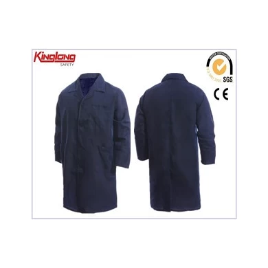 длинное пальто для складских рабочих, складское длинное пальто из 100% хлопка, длинное пальто для рабочих военно-морского флота