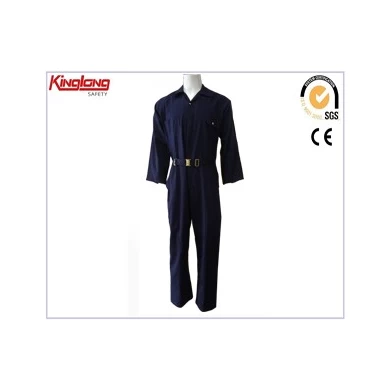 wholesale best price navy blue coverall,China supplier safety coverall workwear