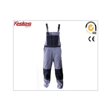 wholesale durable mens fashion work painter bib pants with multi pockets