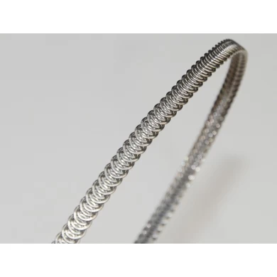 Os en acier en spirale d'acier au carbone de largeur de 6MM pour le désossement de corset