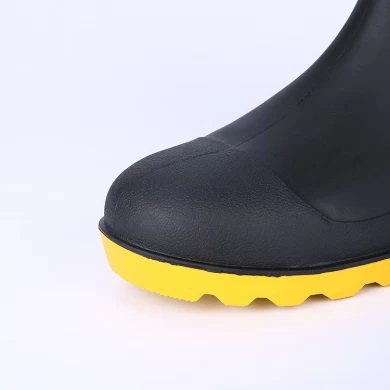 106-4 سوداء من الصلب تو أحذية البلاستيكية للرجال