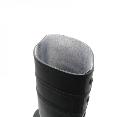 106 CE verified waterproof steel toe anti puncture pvc safety rain gumboots