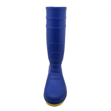108-6 best selling blue pvc safety work boots