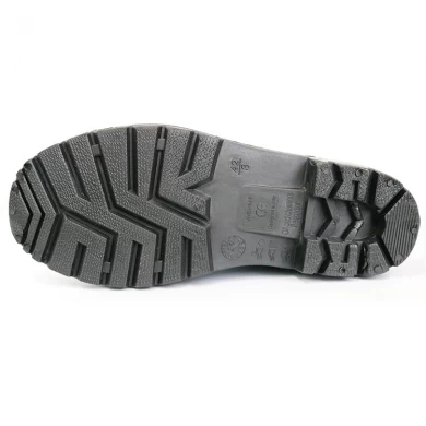 F35BB黑色matee钢头鞋帽轻质pvc安全靴