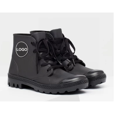 HFB-005 Black Men Style Mode Knöchel Regen Schuhe Stiefel