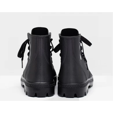 HFB-005 homens pretos estilo moda tornozelo botas de chuva sapatos