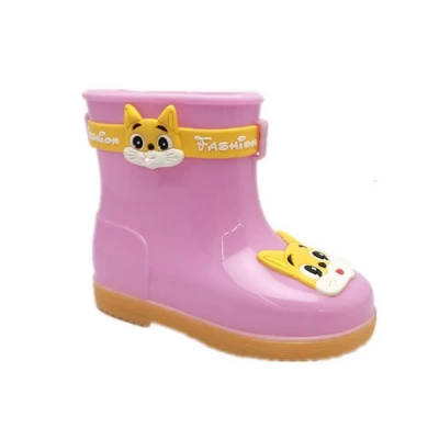 HS585 Fashion Knöchel Regen Stiefel für kleine Mädchen