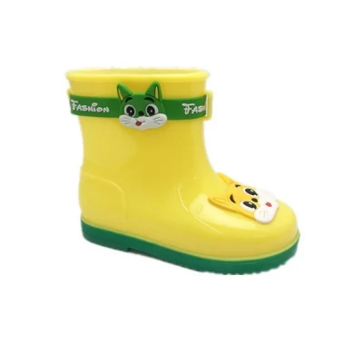 HS585 Модные ботинки дождя для лодыжки для маленьких девочек