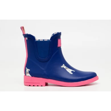 RB-002 beautiful fashion rubber rain boots for women