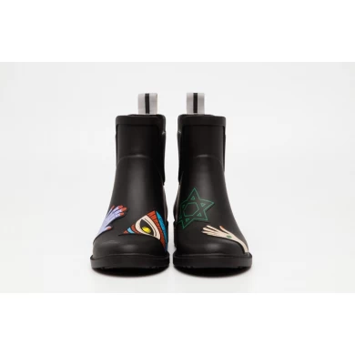 RB-004 stivali di pioggia impermeabili di gomma impermeabili di vendita per le donne