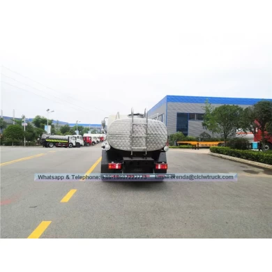 Thép không gỉ 1000L-5000L để vận chuyển sữa vận chuyển bể chứa sữa trên xe tải