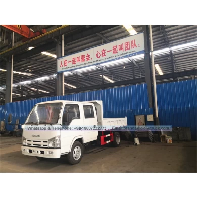 Precio de fábrica Isuzu Mini 2-5ton Venta caliente de camión doble volquete