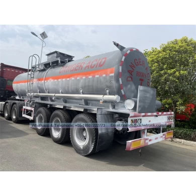 42000liters aluminum fuel tank trailer/three compartments aluminum alloy tank trailer for oil