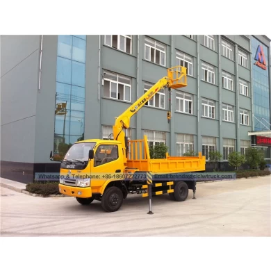 4x 2 dongfeng 6300 kg de grúa de carga de camión