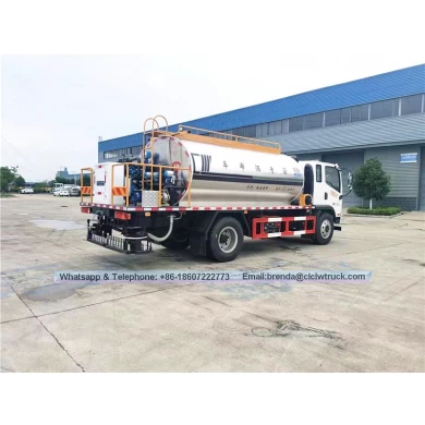 Dongfeng 4x2 Kingrun camión de distribución 8000-10000 litros de asfalto