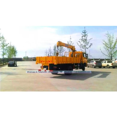 4x4 Truck Supplier China, 6300kgs Dongfeng Truck Crane Manufacturer China