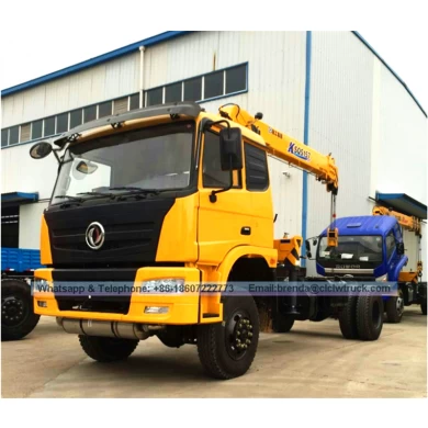 4x4 Truck Supplier China, 6300kgs Dongfeng Truck Crane Manufacturer China